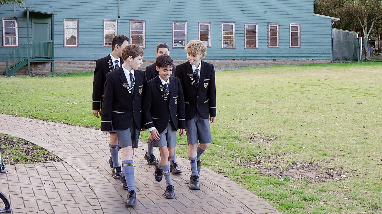 A still from the Coogee Prep Leadership film